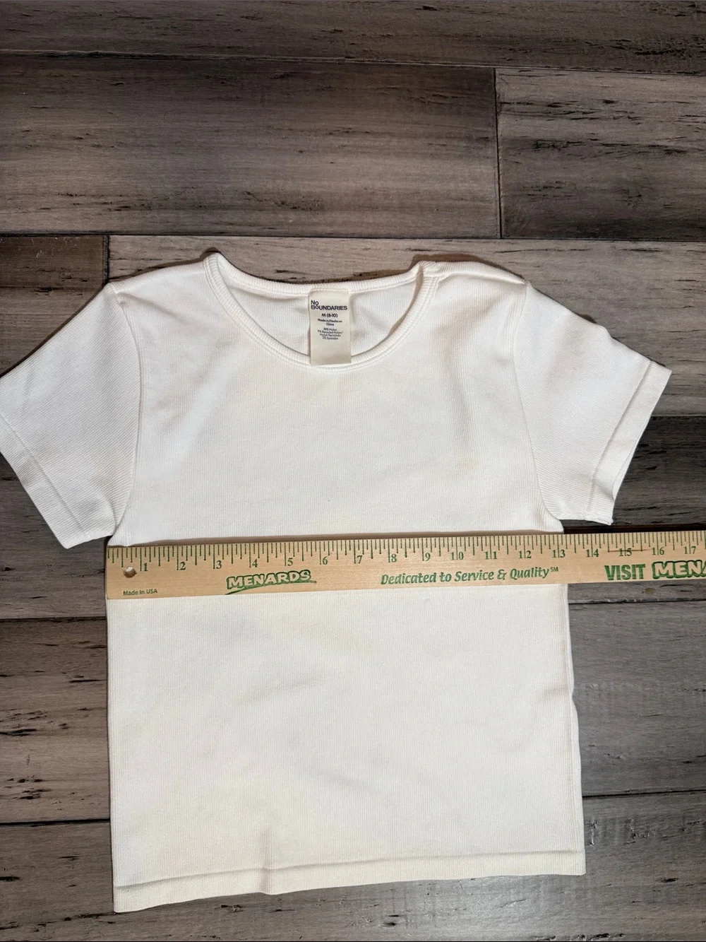 White Kids Short-Sleeve Tee - Classic Crewneck